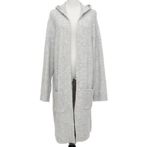 Vigoss Gray Long Hooded Cardigan Size 2X